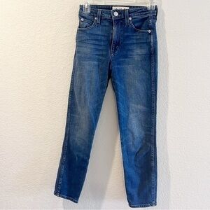 AMO denim jeans High Rise Stix Crop size 24